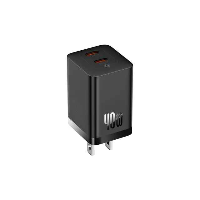 baseus-gan5-pro-dual-usb-c-cargador-40w-compacto-y-r-pido-para-iphone-y-android image 1