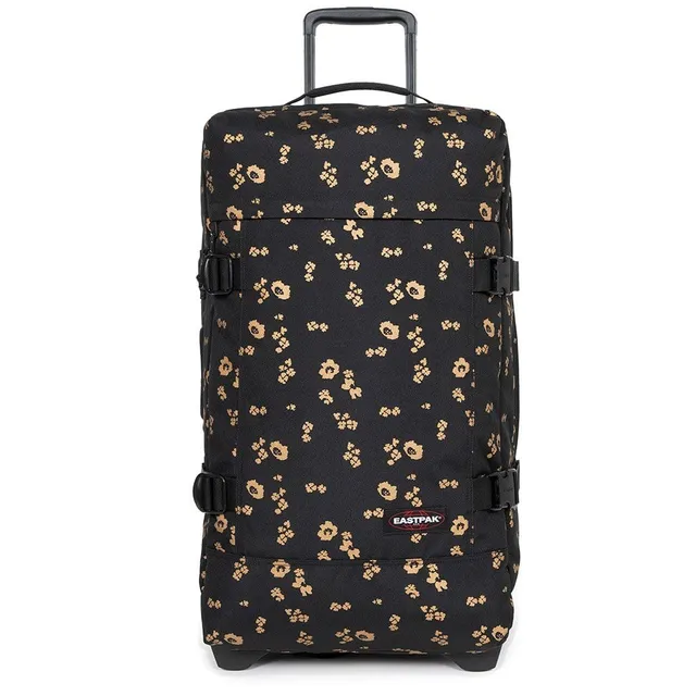 eastpak-tranverz-l-maleta-79-cm-121-l-flower-shine-black-negro image 1
