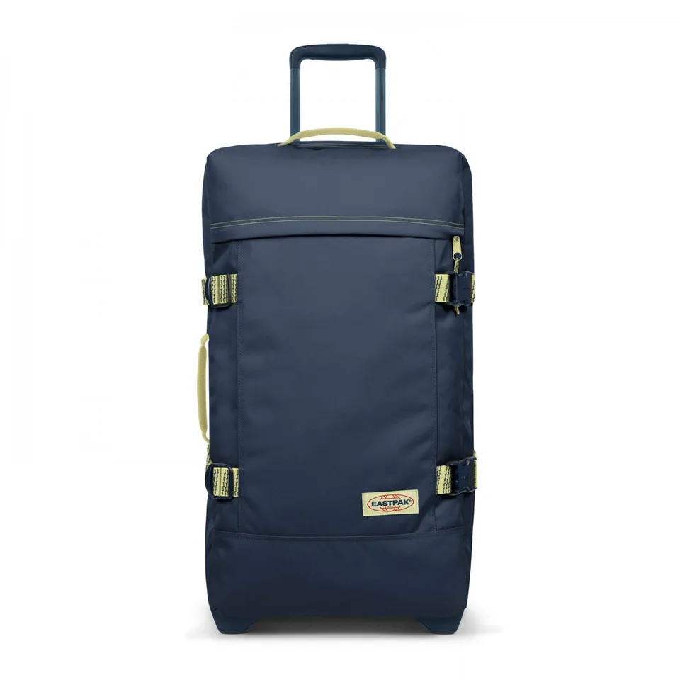 eastpak-tranverz-m-maleta-67-cm-78-l-azul-blakout-strip-icy image 1
