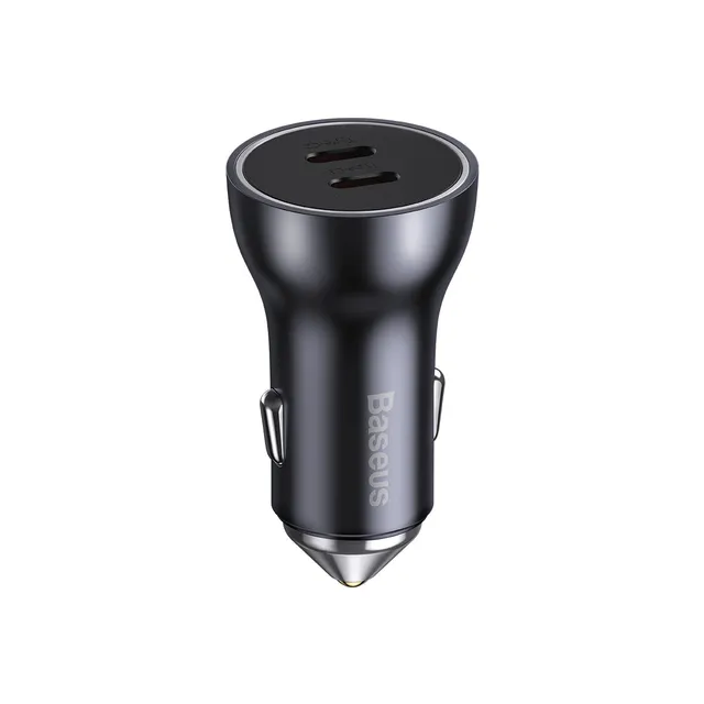 baseus-cargador-de-coche-dual-usb-c-60w image 1