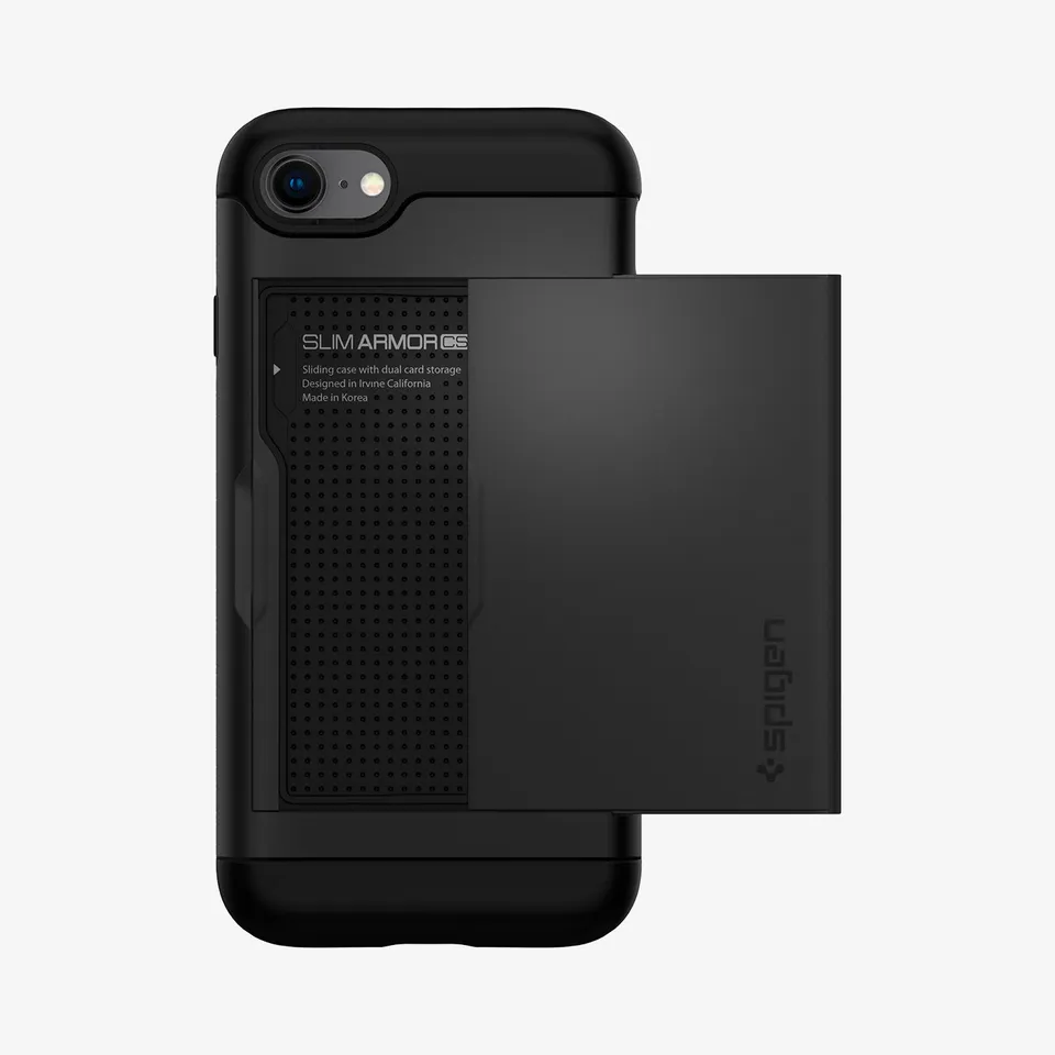 spigen-iphone-se-slim-armor-cs-funda-con-ranura-para-tarjetas image 1