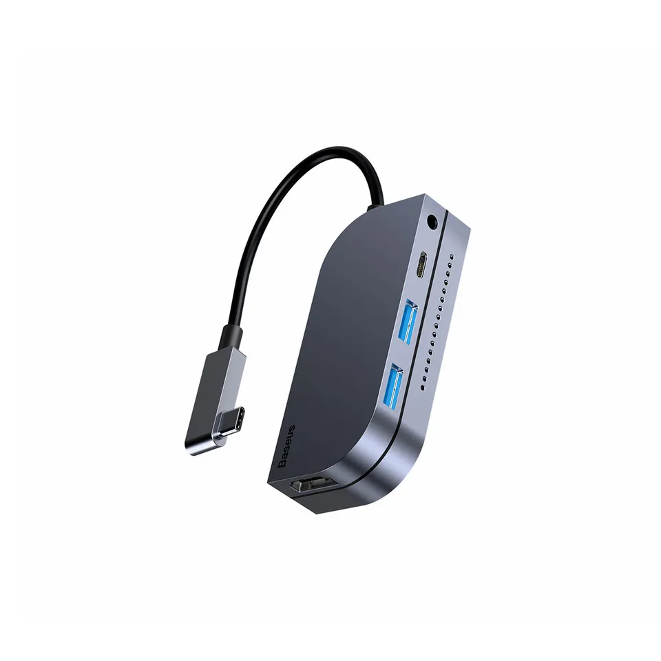 baseus-6-en-1-hub-usb-c-para-ipad-pro-y-air-con-hdmi-4k-usb-3-0-sd-tf-pd-100w image 1