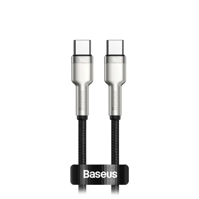 baseus-cafule-usb-c-to-usb-c-cable-100w-6-6-ft-2-pack-cable-usb-c-de-100w-2-metr image 1