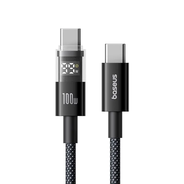 baseus-display-2-cable-de-carga-r-pida-usb-c-a-usb-c-100w image 1