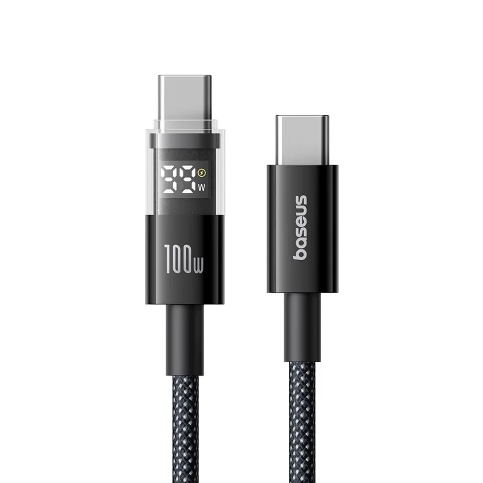 baseus-display-2-cable-de-carga-r-pida-usb-c-a-usb-c-100w image 1