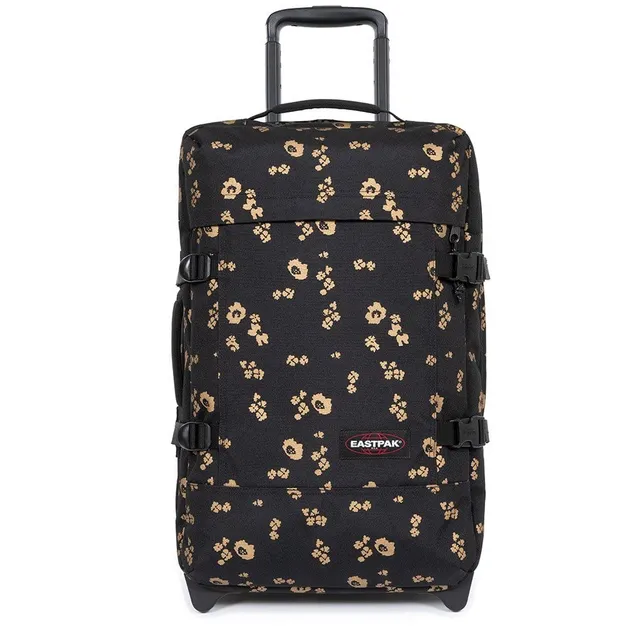 eastpak-tranverz-s-maleta-cabina-51cm-42l-flower-shine-black image 1