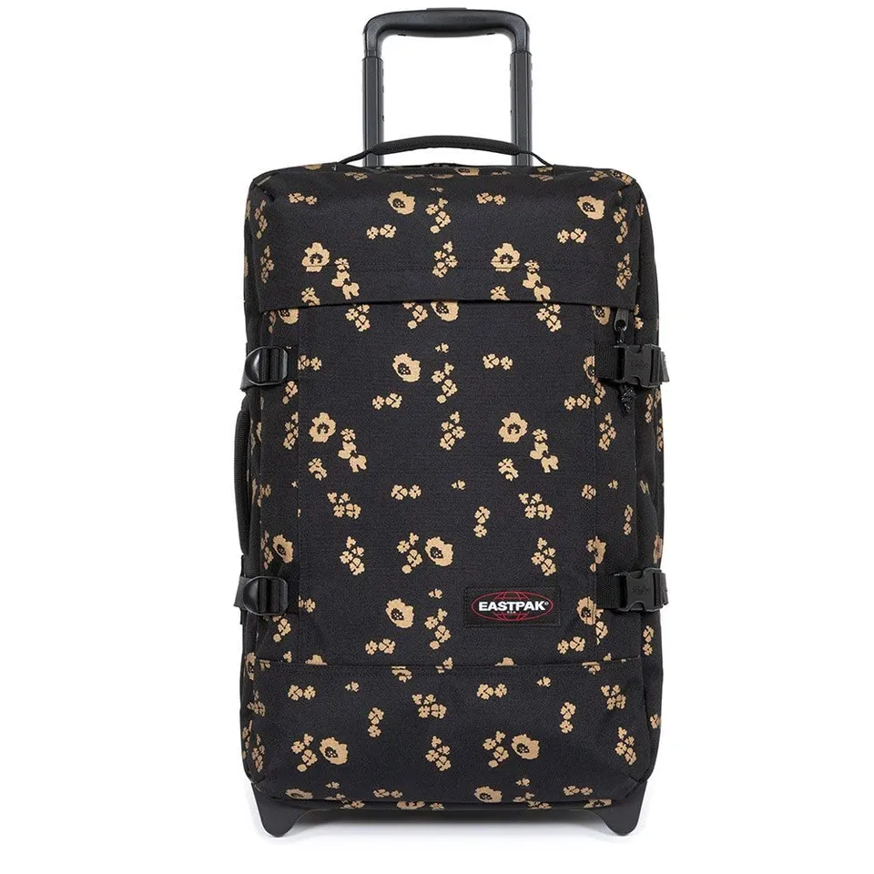 eastpak-tranverz-s-maleta-cabina-51cm-42l-flower-shine-black image 1