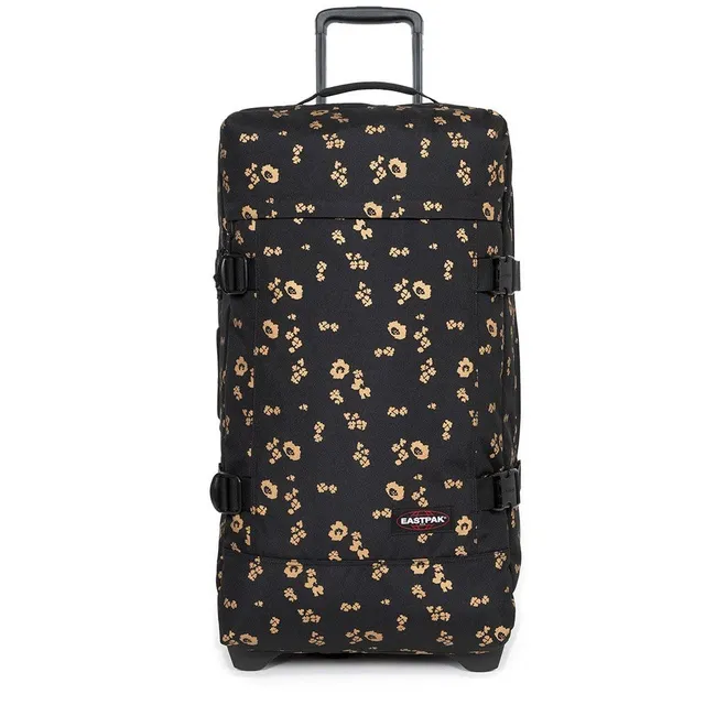 eastpak-tranverz-m-maleta-78-l-flower-shine-black image 1