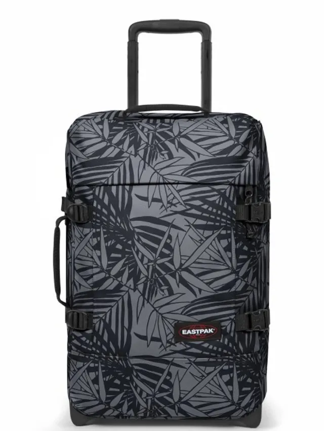 eastpak-tranverz-s-maleta-de-cabina-42-l-leaves-black image 1