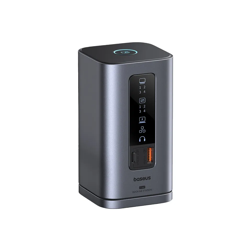 baseus-spacemate-11-en-1-estaci-n-de-acoplamiento-usb-c-con-triple-pantalla-4k image 1