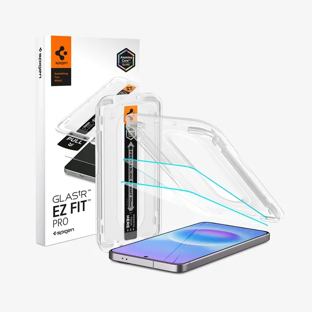 spigen-glas-tr-ez-fit-pro-protector-de-pantalla-para-galaxy-a56-pack-de-2 image 1