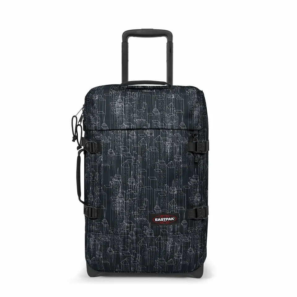 eastpak-tranverz-s-maleta-de-cabina-con-ruedas-42-litros-negro-equipaje-de-mano image 1
