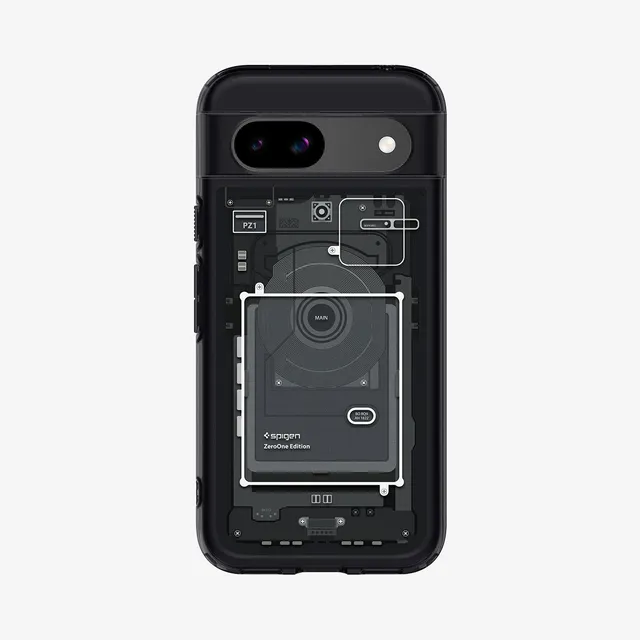 spigen-ultra-hybrid-zero-one-funda-transparente-para-google-pixel-8-con-dise-o-i image 1