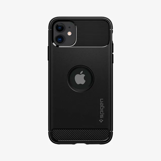 spigen-rugged-armor-funda-para-iphone-11-dise-o-deportivo-con-fibra-de-carbono image 1