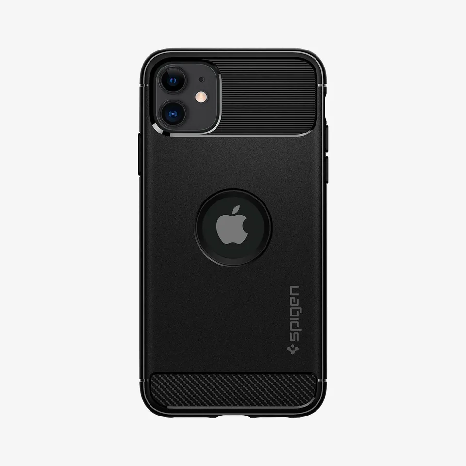 spigen-rugged-armor-funda-para-iphone-11-dise-o-deportivo-con-fibra-de-carbono image 1