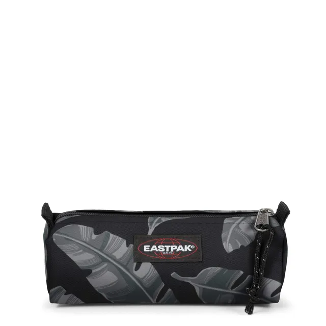 eastpak-benchmark-single-estuche-unisex-adulto-brize-leaves-black-20-5-x-7-5-x-6 image 1