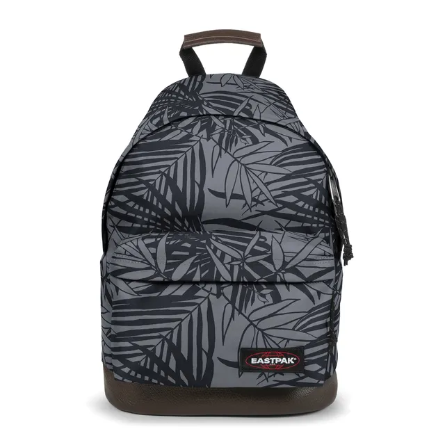 eastpak-wyoming-mochila-24-l-negro-leaves-black-base-de-piel-y-port-til-13 image 1