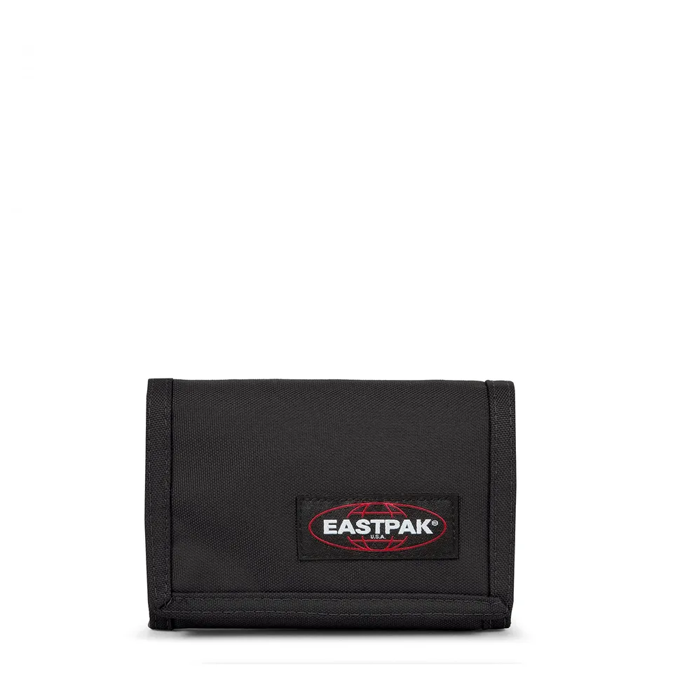 eastpak-crew-single-billetera-black-cartera-cl-sica-de-3-pliegues-con-velcro-y-a image 1
