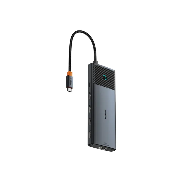 baseus-hub-usb-c-10-en-1-con-doble-pantalla image 1