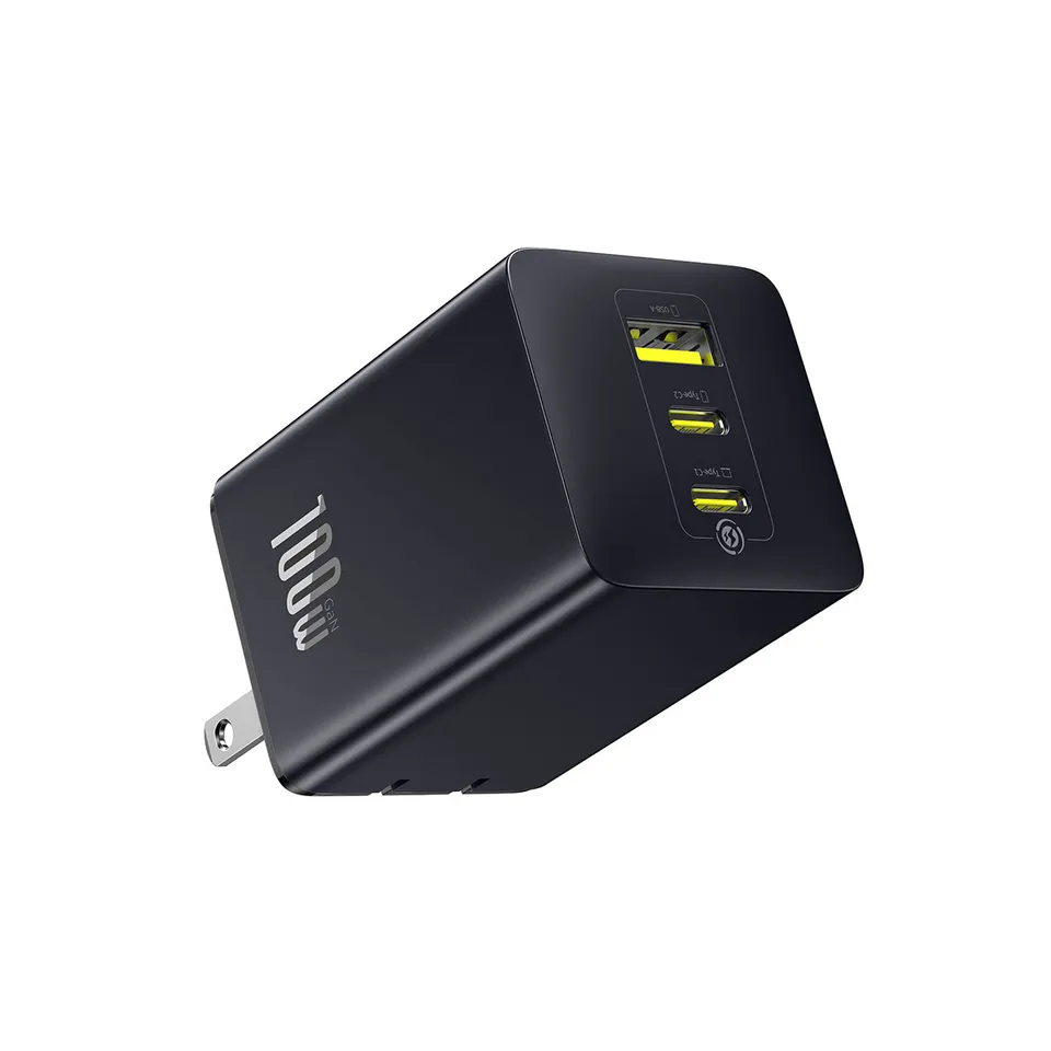 baseus-enerfill-fe11-cargador-usb-c-de-3-puertos-100w image 1