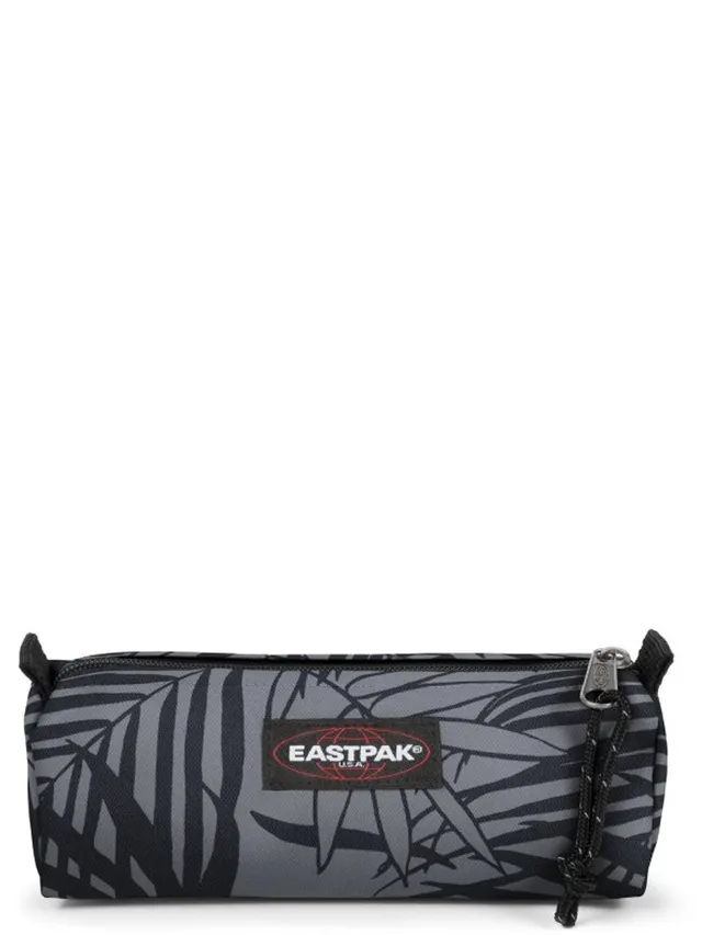 eastpak-benchmark-single-estuche-leaves-black image 1