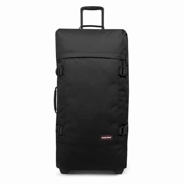 eastpak-tranverz-l-maleta-121-l-negro-maleta-grande-con-ruedas-para-viajes-largo image 1
