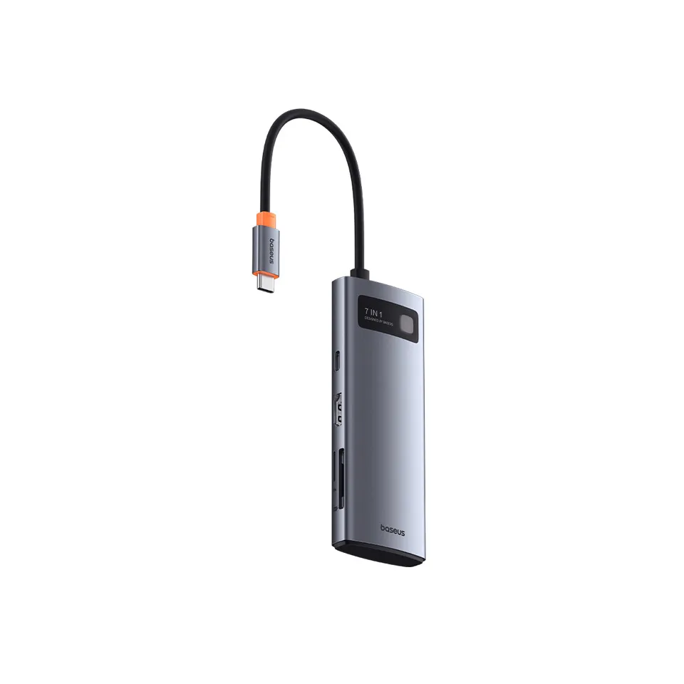 baseus-joystar-hub-usb-c-7-en-1-con-lector-de-tarjetas-y-pd-100w image 1