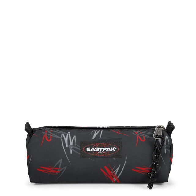 eastpak-benchmark-single-estuche-20-cm-scribble-black image 1