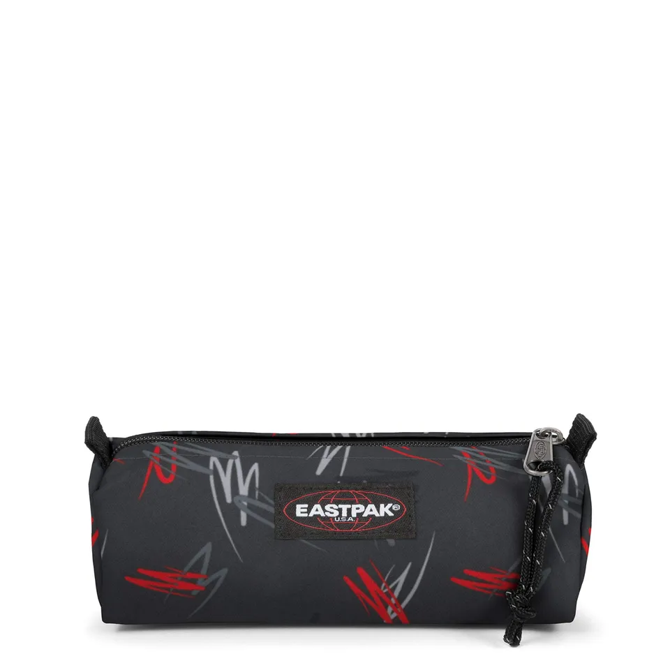 eastpak-benchmark-single-estuche-20-cm-scribble-black image 1