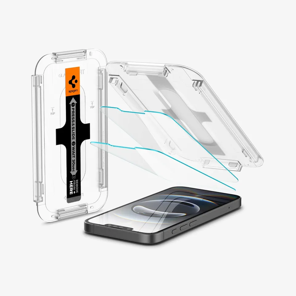 protector-de-pantalla-spigen-glas-tr-ez-fit-para-iphone-16e-cristal-templado-9h image 1
