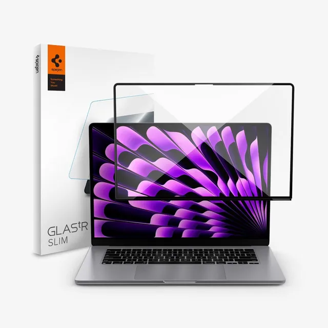 spigen-glas-tr-slim-protector-de-pantalla-para-macbook-air image 1