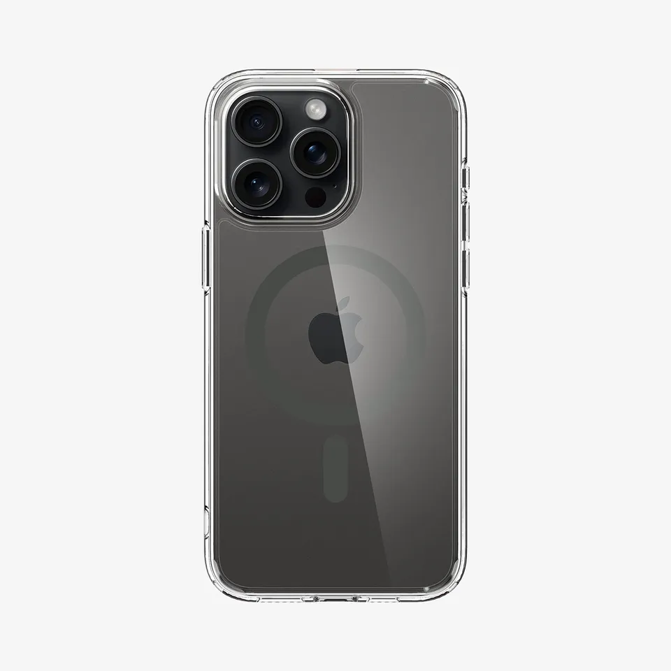 spigen-ultra-hybrid-magfit-funda-para-iphone-15-transparente image 1