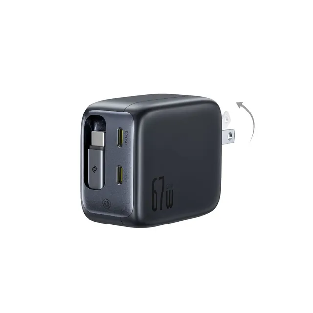 baseus-enercore-cj11-cargador-usb-c-67w-con-cable-retr-ctil image 1