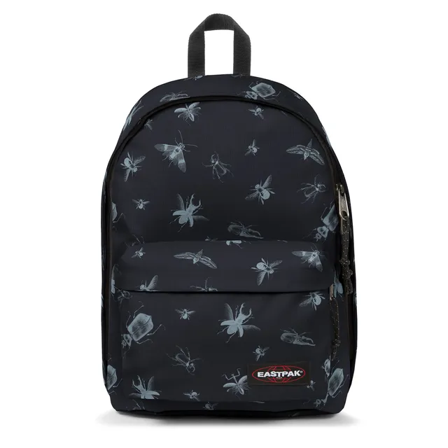 mochila-infantil-eastpak-out-of-office-27-l-negro-bugged-black-con-funda-para-po image 1