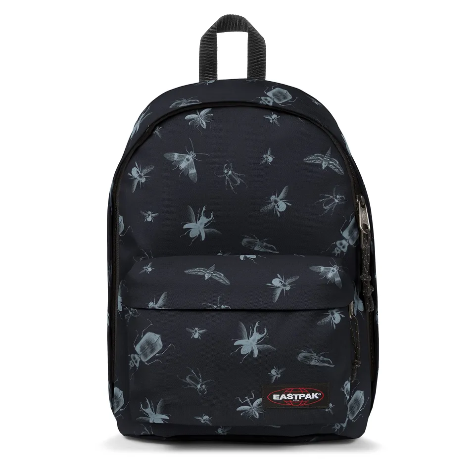 mochila-infantil-eastpak-out-of-office-27-l-negro-bugged-black-con-funda-para-po image 1