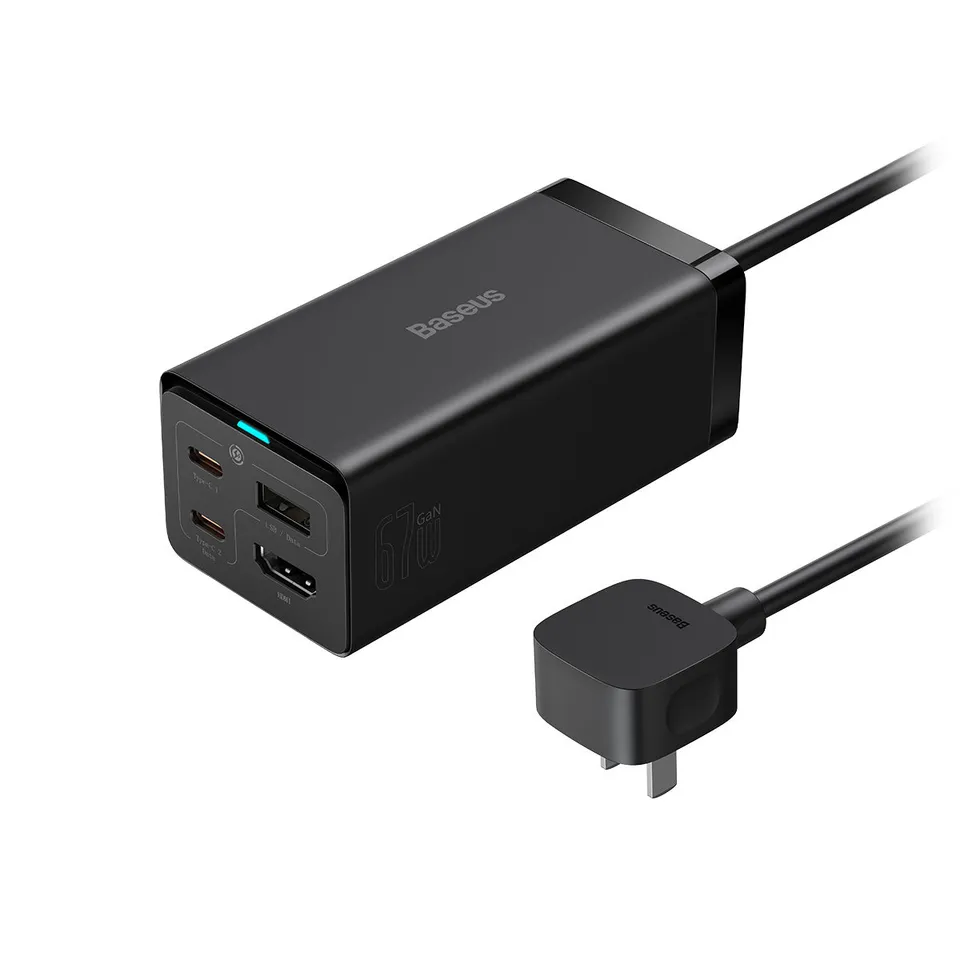 baseus-gan5-estaci-n-de-carga-67w-con-4-puertos-y-hdmi image 1
