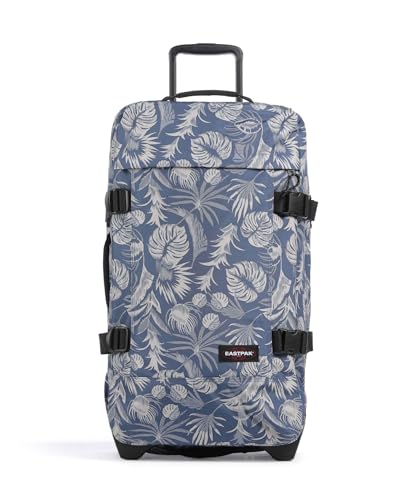 equipaje-eastpak-tranverz-m-brize-blue-beige-maleta-mediana-con-ruedas-y-candado image 7