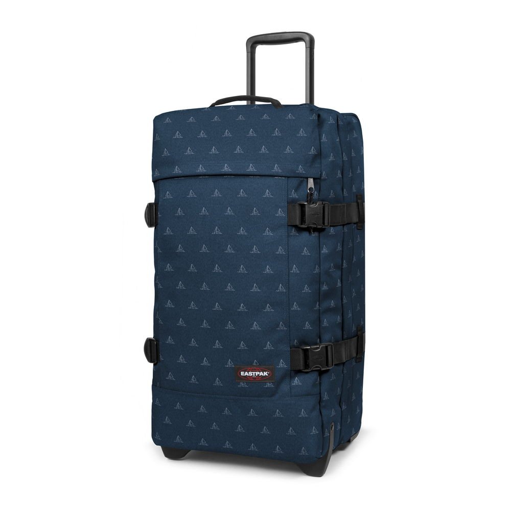eastpak-tranverz-m-maleta-cloud-navy-maleta-de-viaje-78-litros-con-ruedas-y-asa- image 2