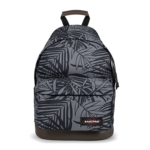eastpak-wyoming-mochila-24-l-negro-leaves-black-base-de-piel-y-port-til-13 image 7