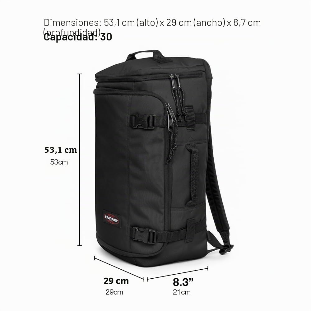 eastpak-carry-pack-bolsa-de-viaje-con-funda-port-til-17-y-soporte-para-botella image 6