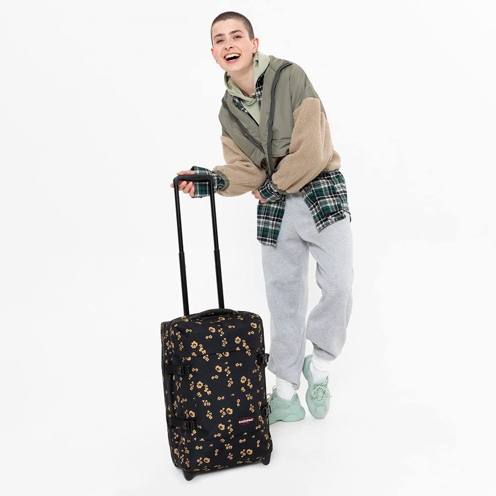 eastpak-tranverz-s-maleta-cabina-51cm-42l-flower-shine-black image 6