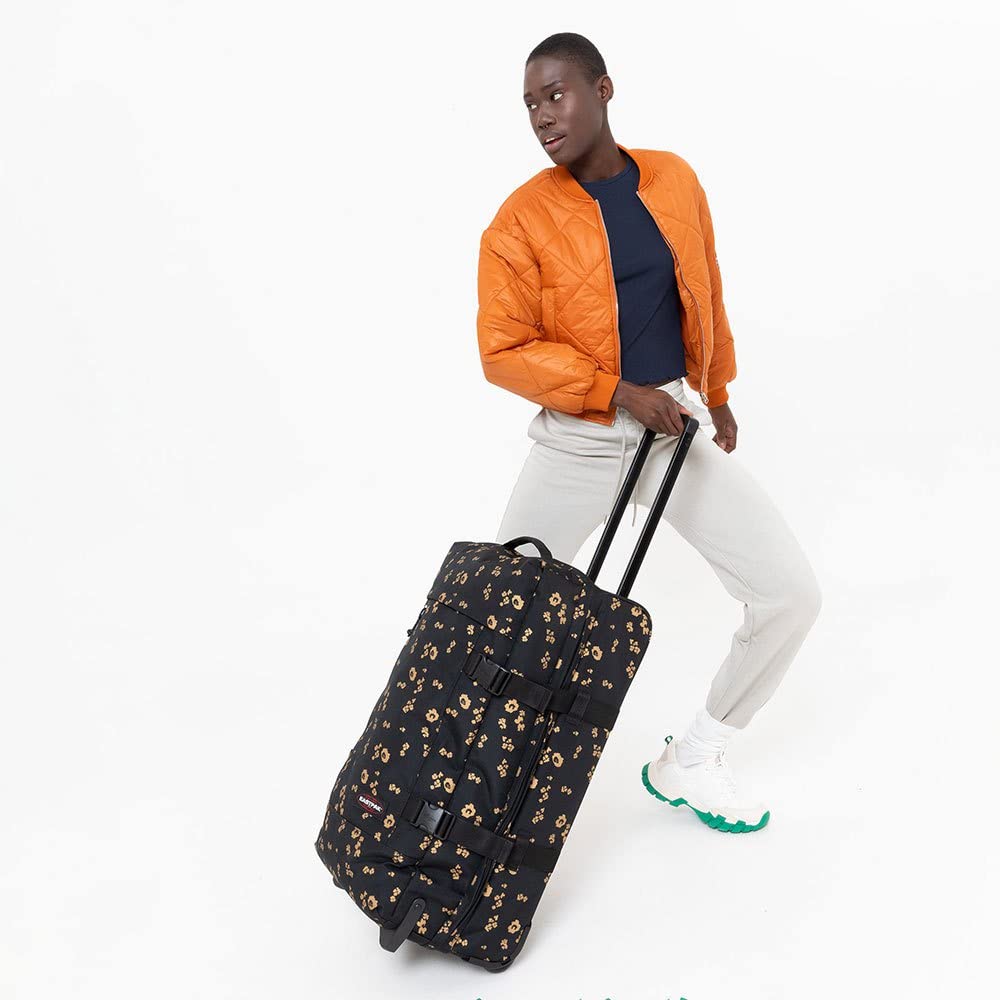 eastpak-tranverz-m-maleta-78-l-flower-shine-black image 6