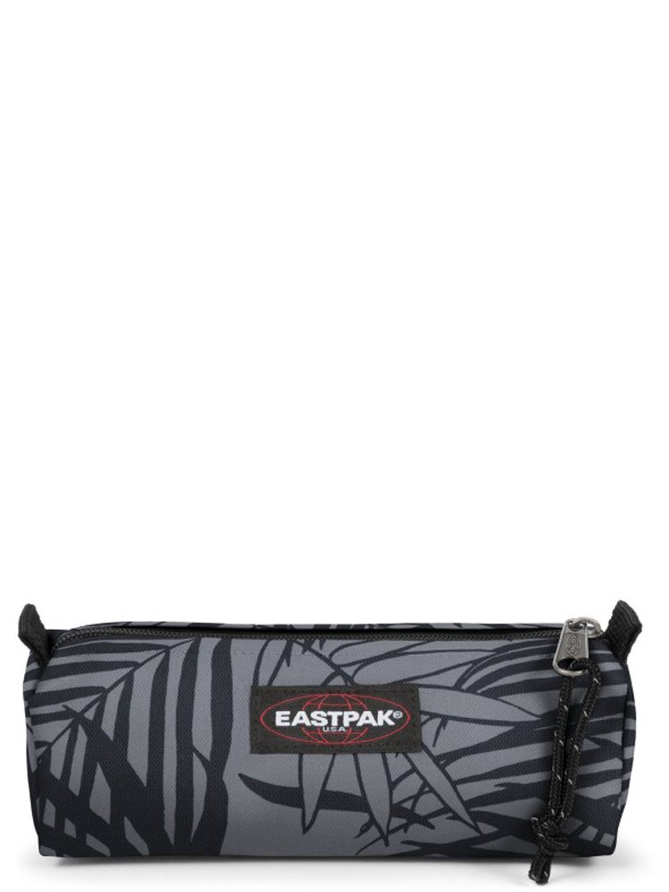 eastpak-benchmark-single-estuche-leaves-black image 1
