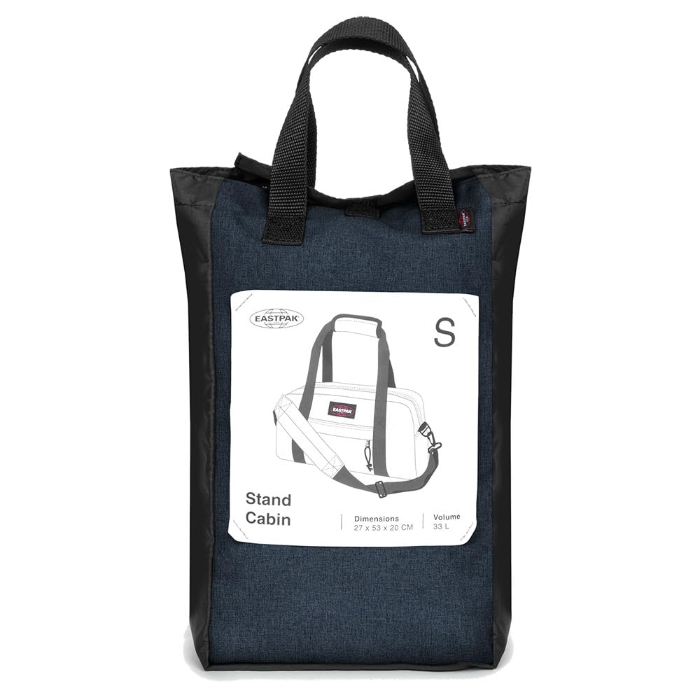 eastpak-stand-cabin-triple-denim-bolsa-de-viaje-equipaje-de-mano-33l image 6