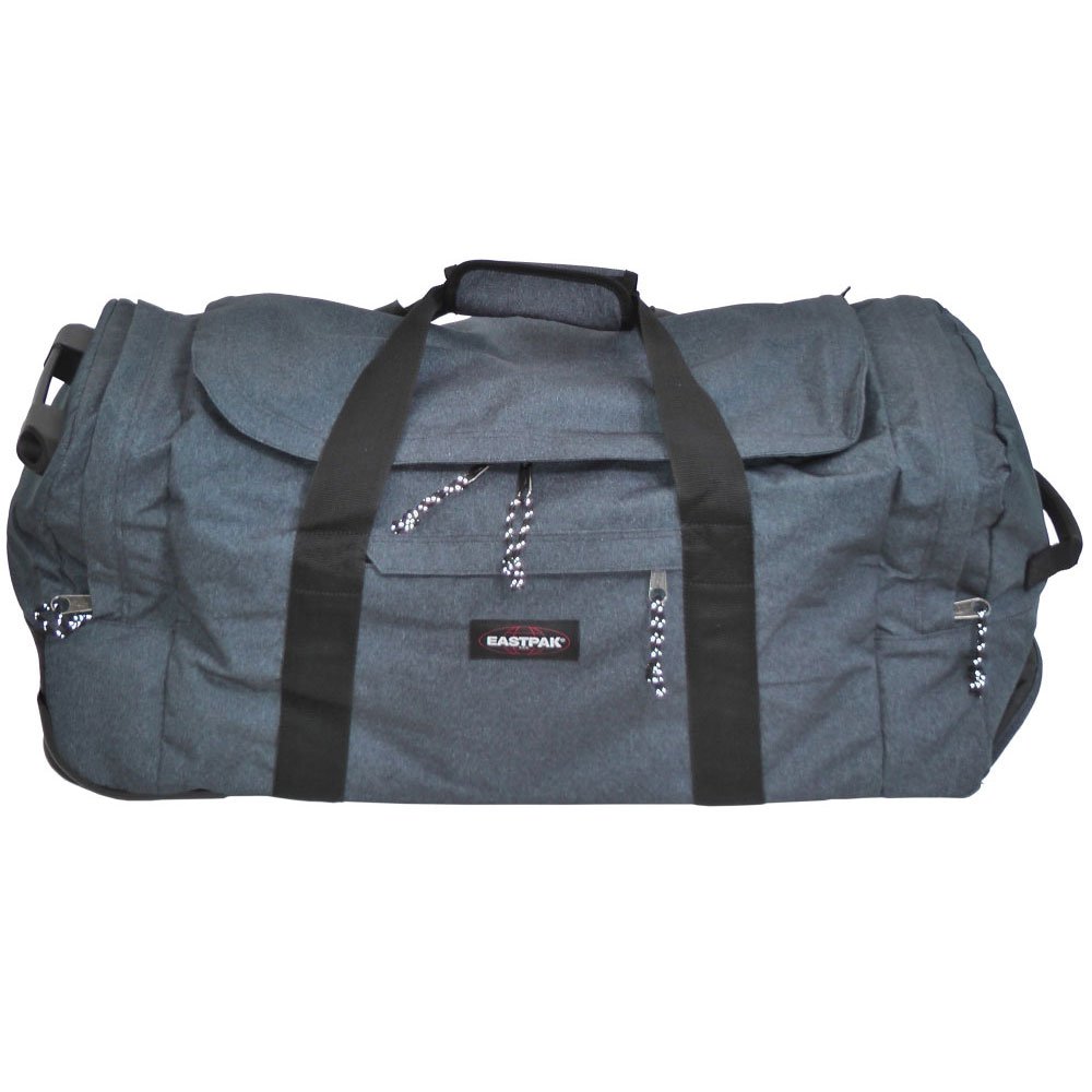 eastpak-leatherface-m-equipaje-de-ruedas-69-cm-61-l-negro-black image 2