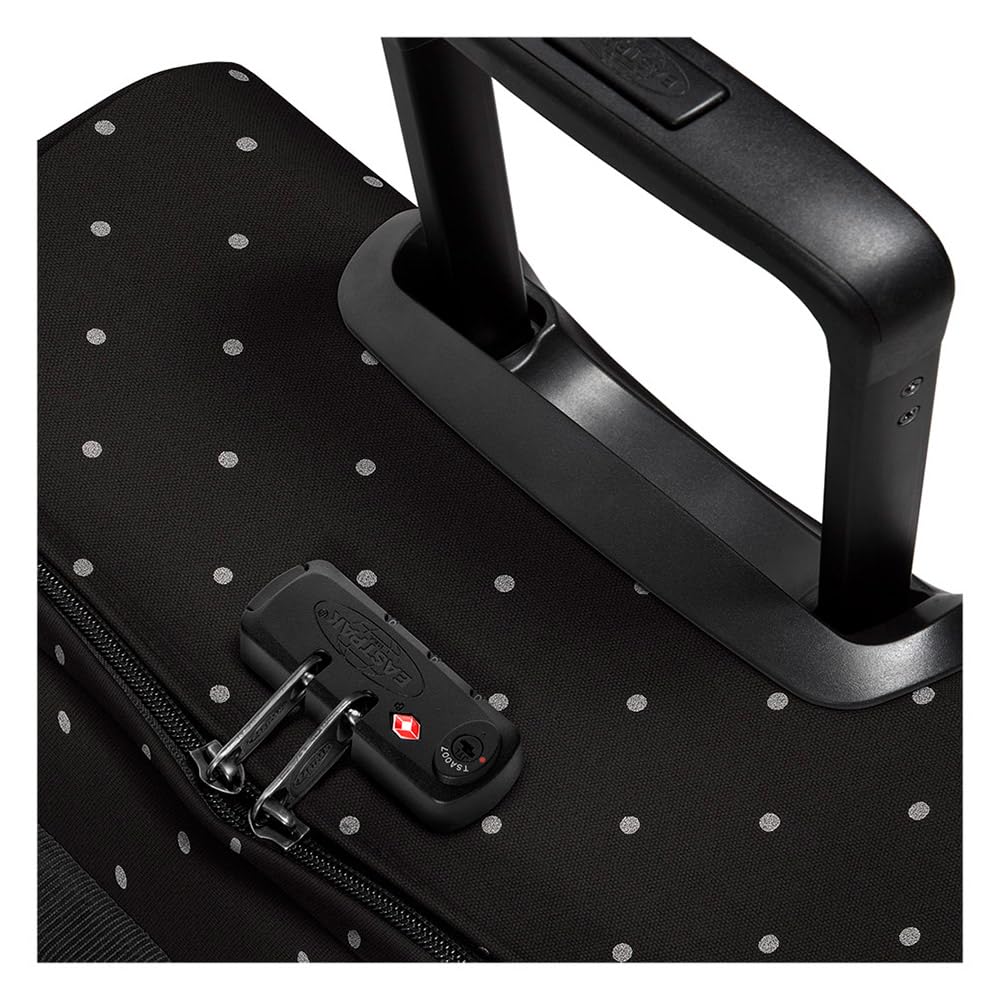 eastpak-tranverz-s-dots-maleta-de-mano-2-ruedas-negro-plata-equipaje-con-candado image 6
