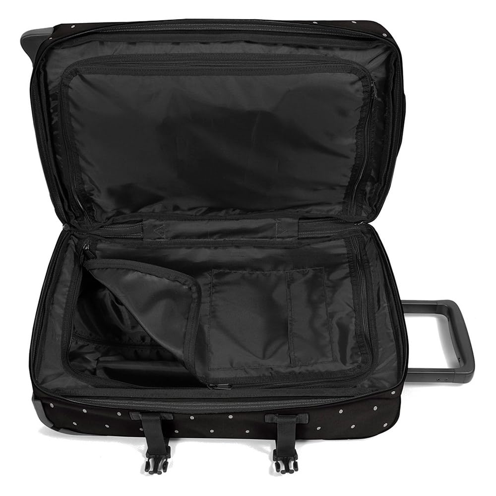 eastpak-tranverz-s-dots-maleta-de-mano-2-ruedas-negro-plata-equipaje-con-candado image 4