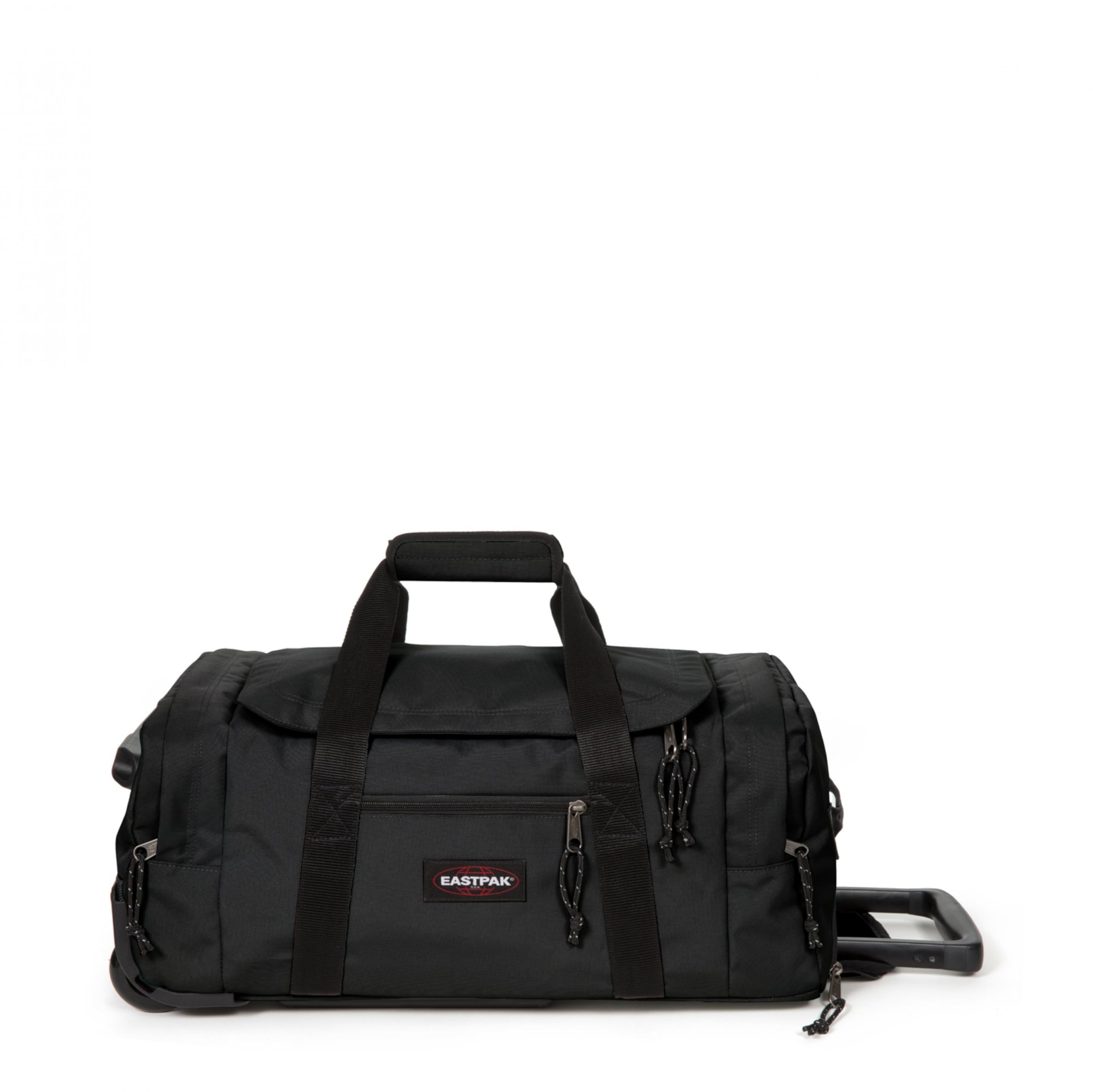eastpak-leatherface-s-bolsa-de-viaje-41-l-negro-equipaje-de-cabina-con-ruedas image 1