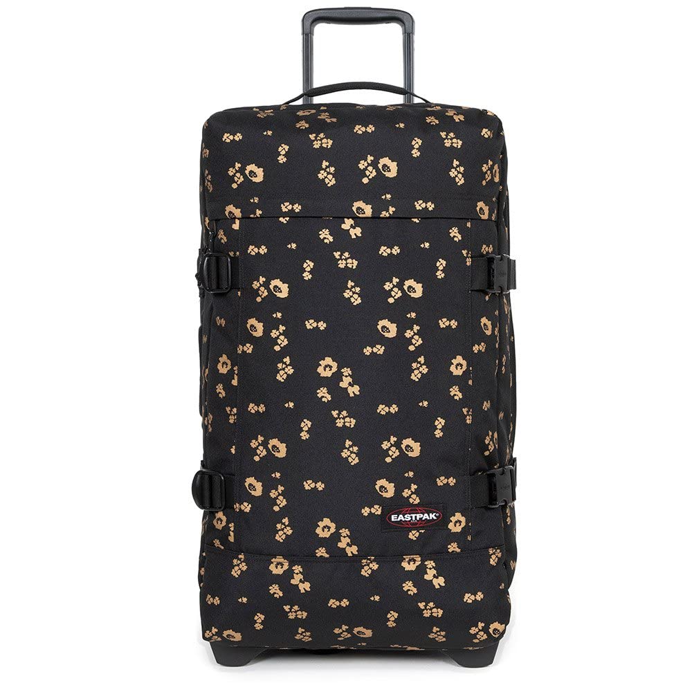 eastpak-tranverz-l-maleta-79-cm-121-l-flower-shine-black-negro image 1
