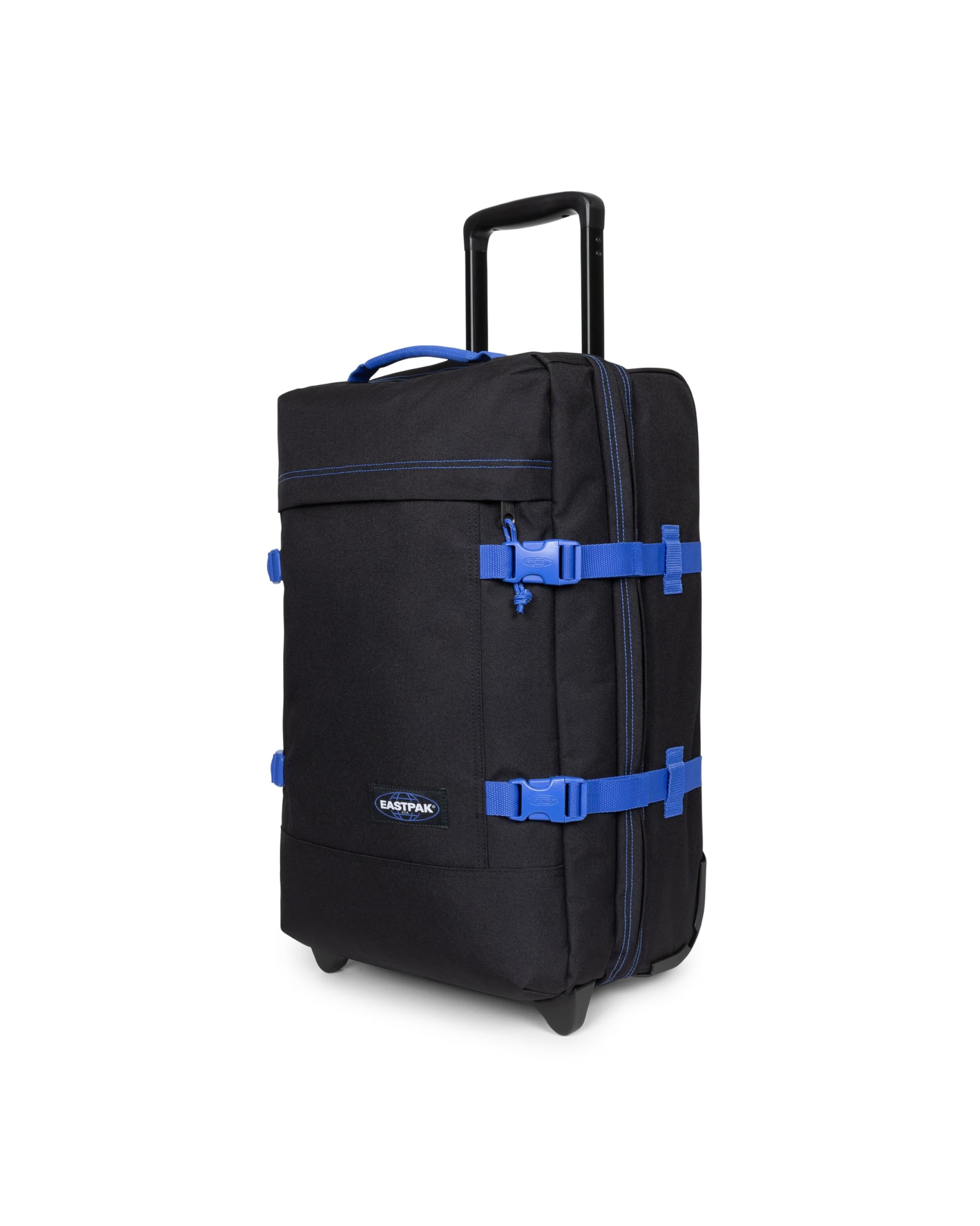 eastpak-tranverz-s-bolsa-de-viaje-con-ruedas-azul-y-beige-equipaje-de-mano-con-c image 8